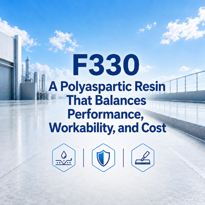 F330: una resina poliaspártica que equilibra rendimiento, trabajabilidad y costo
